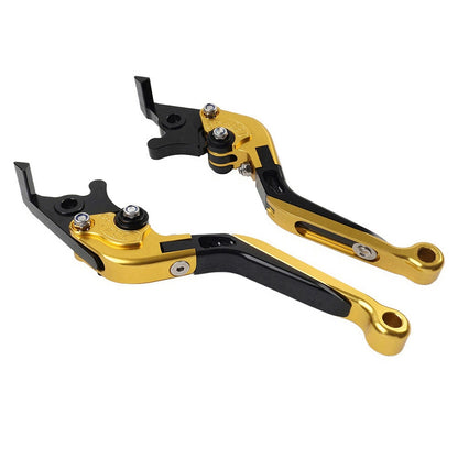 CNC Extendable Brake Clutch Levers for Yamaha YZF R1 (2009–2014) Gold