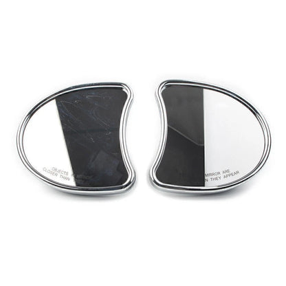 Chrome Inner Fairing Mount Side Rearview Mirrors for Harley FLHX FLHTK (2014–2023)