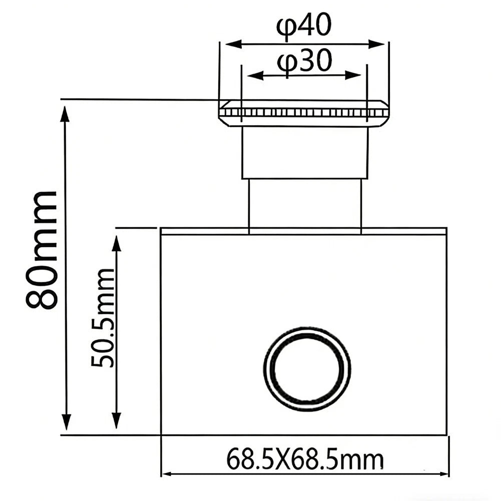 Red Latching E Stop Button Switch 10A 1NC for Electromagnetic Starters