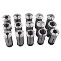 15 Pc 5C Round Collet Set 1/8"-1" for Lathe (Precision)
