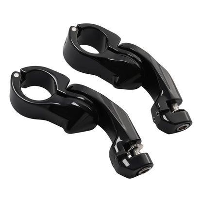 1-1/4" Highway Short Angled Footpeg Pegs for Harley Street Glide