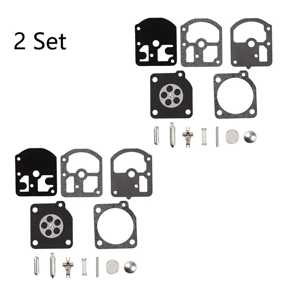 2X Carburetor Rebuilt Kit for Homelite 330 Chainsaw (Zama RB-3, C1S-H2A)