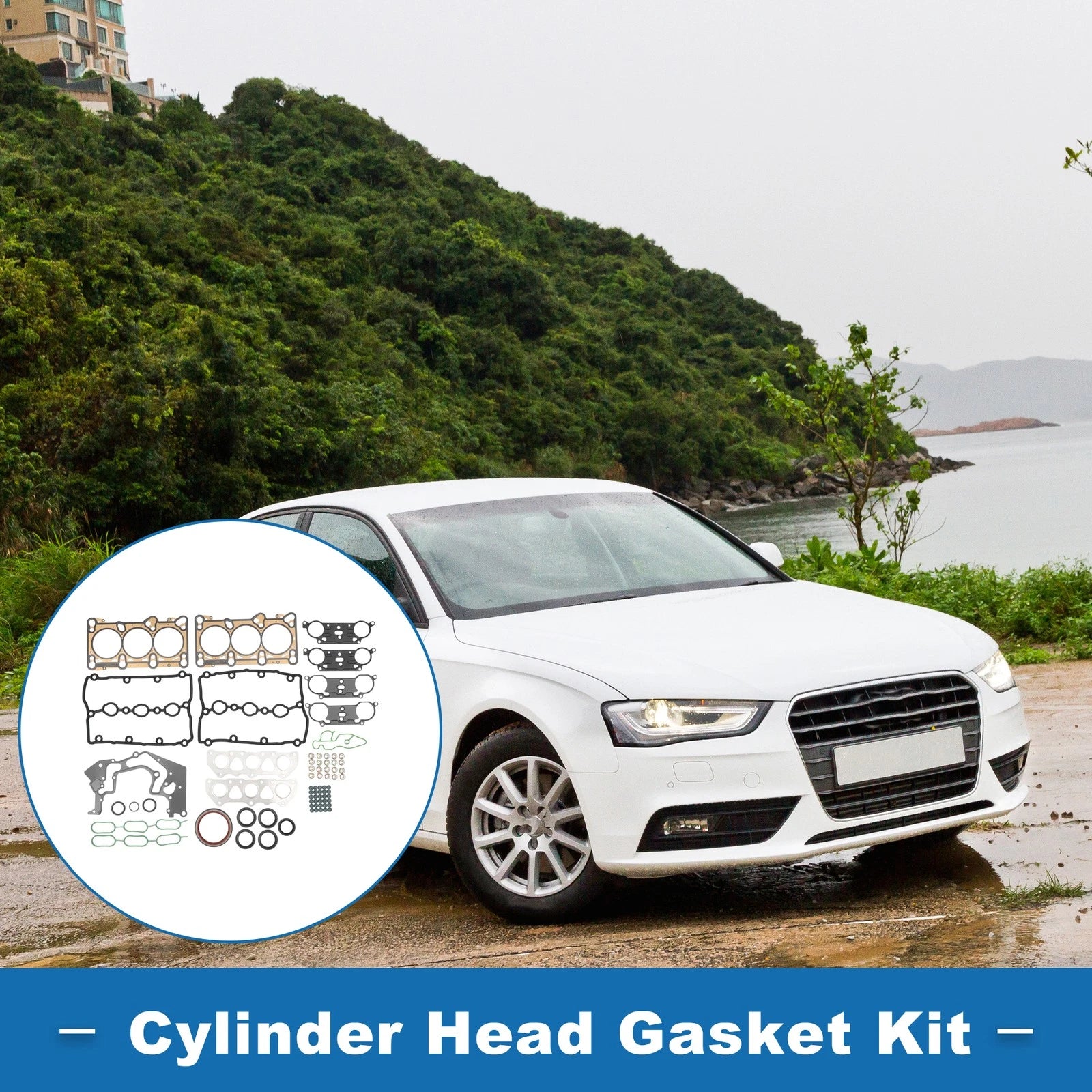 Cylinder Head Gasket Kit for Audi Engine BAF (1 Set) (2001–2006)