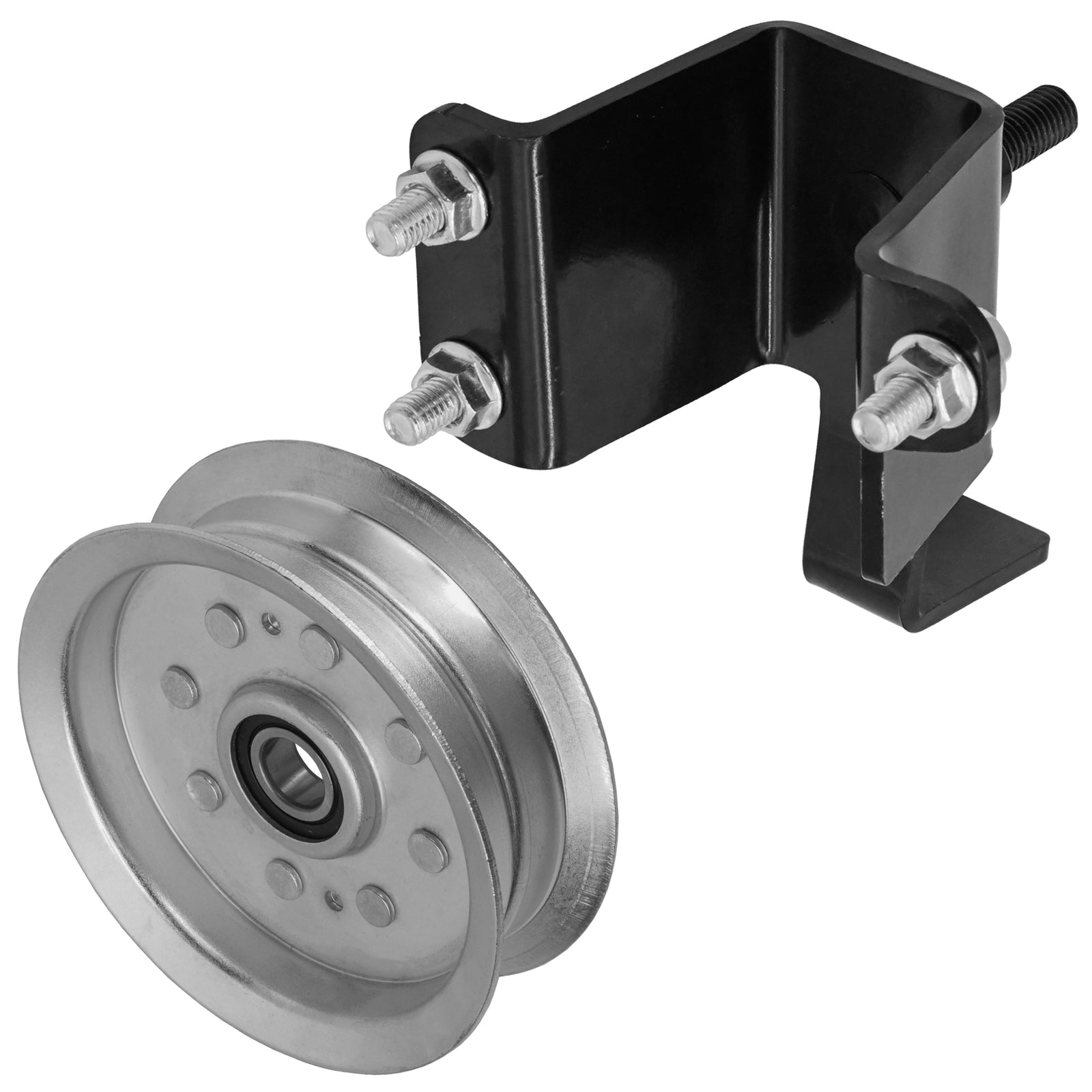 Deck Idler Bracket Repair Kit with Pulley for John Deere D100 D105 (1993–2020)