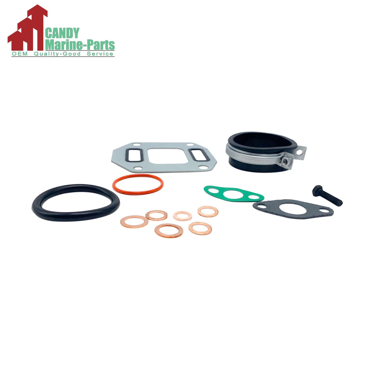 Turbo Gasket Kit for Volvo Penta Diesel 31 32 41 42 (No Years Specified) 3582563 876108 876312