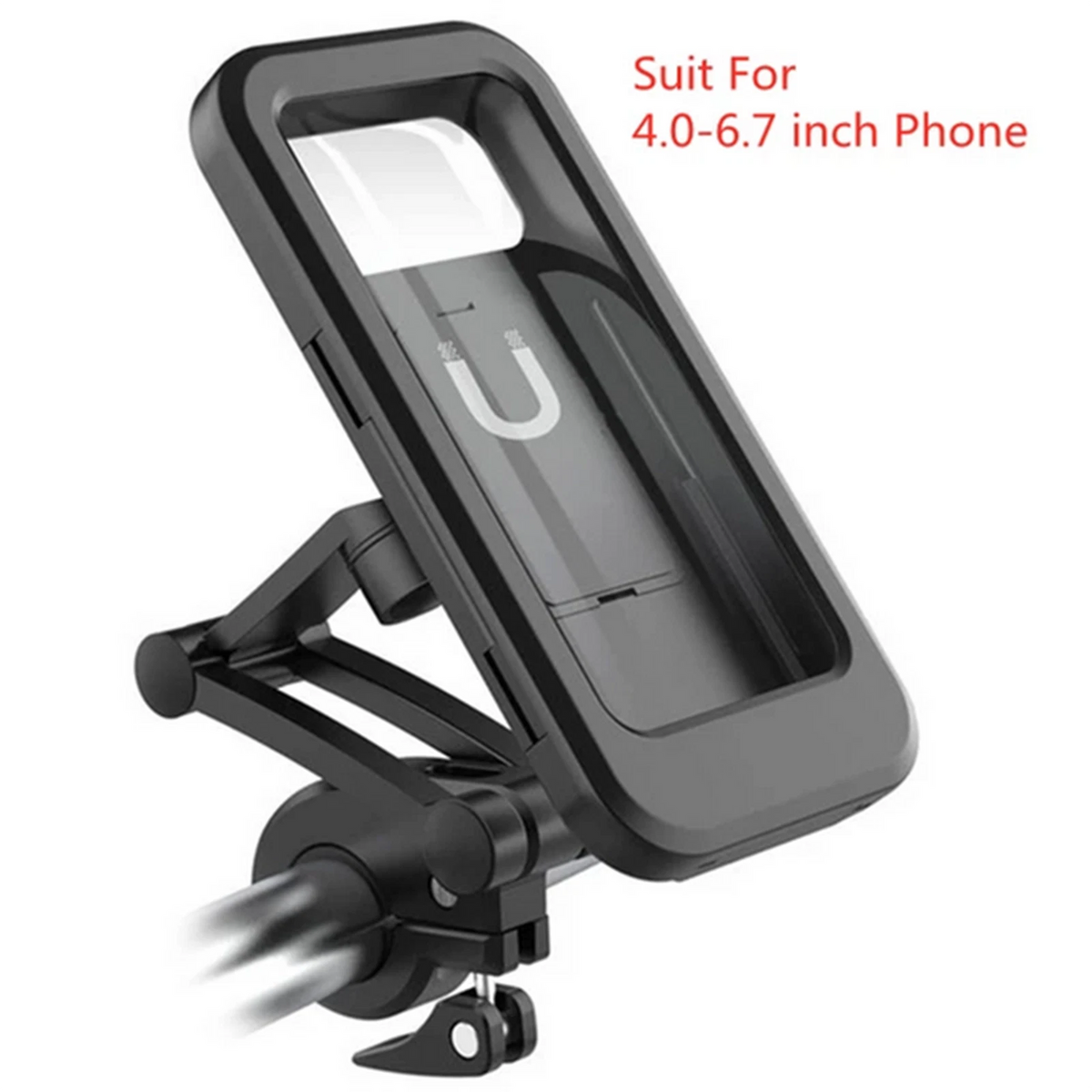 Adjustable Phone Holder for Motorcycle Handlebar (Universal)