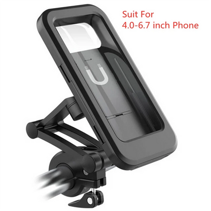 Adjustable Phone Holder for Motorcycle Handlebar (Universal)