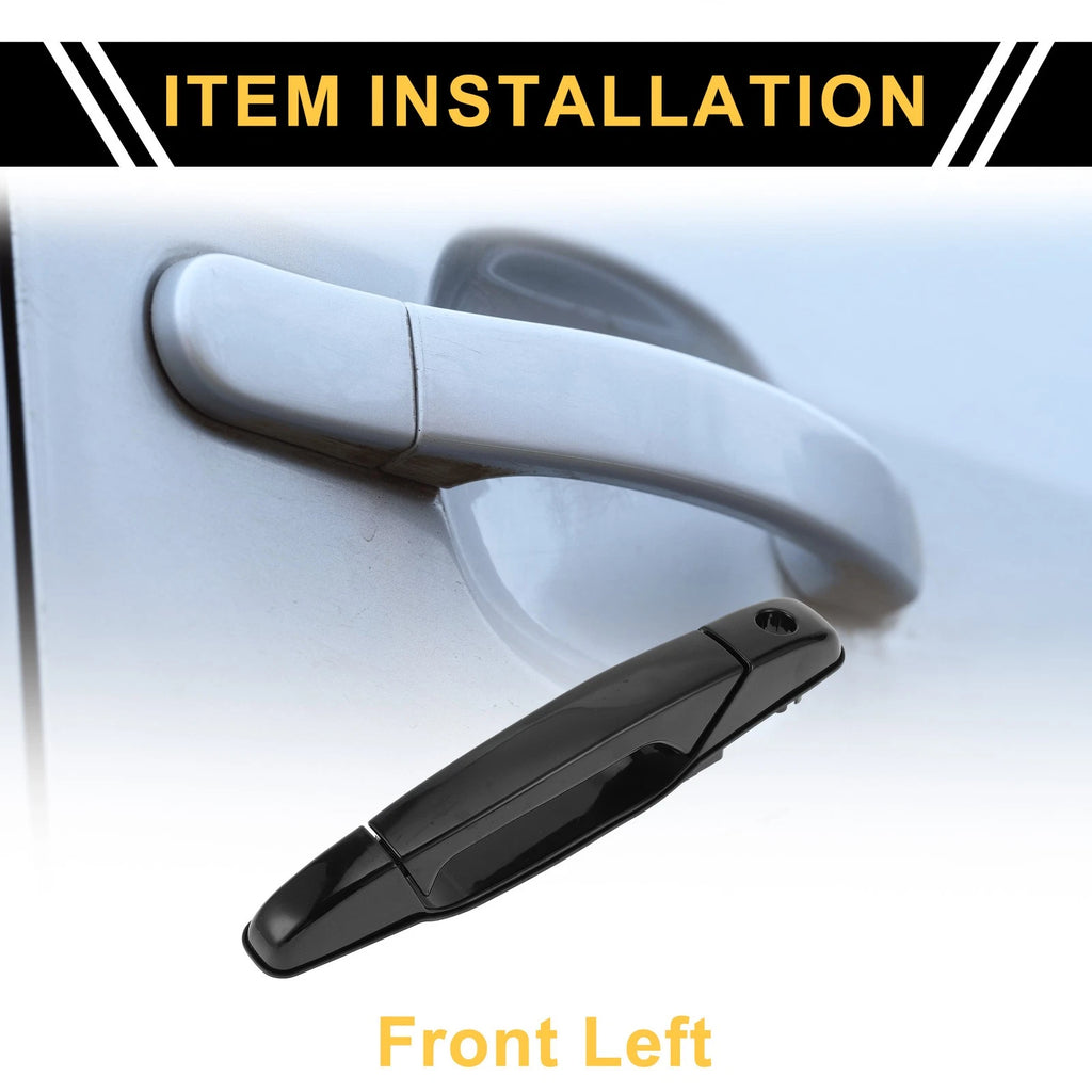 Front Left Exterior Door Handle Replacement for Cadillac Escalade (2007–2013)