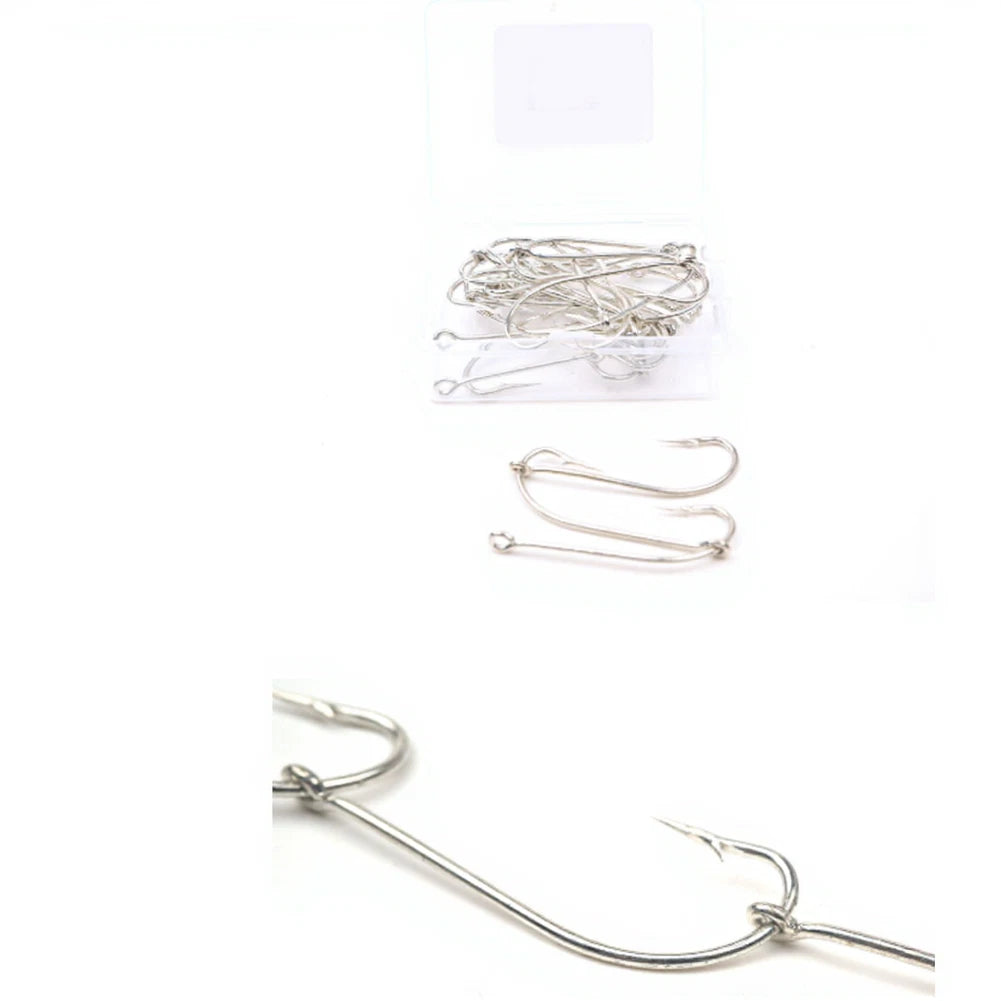 Gang Hooks Carbon Steel 10 Strings for Sea Angling and Squid Fishing