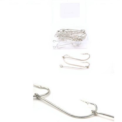 Gang Hooks Carbon Steel 10 Strings for Sea Angling and Squid Fishing