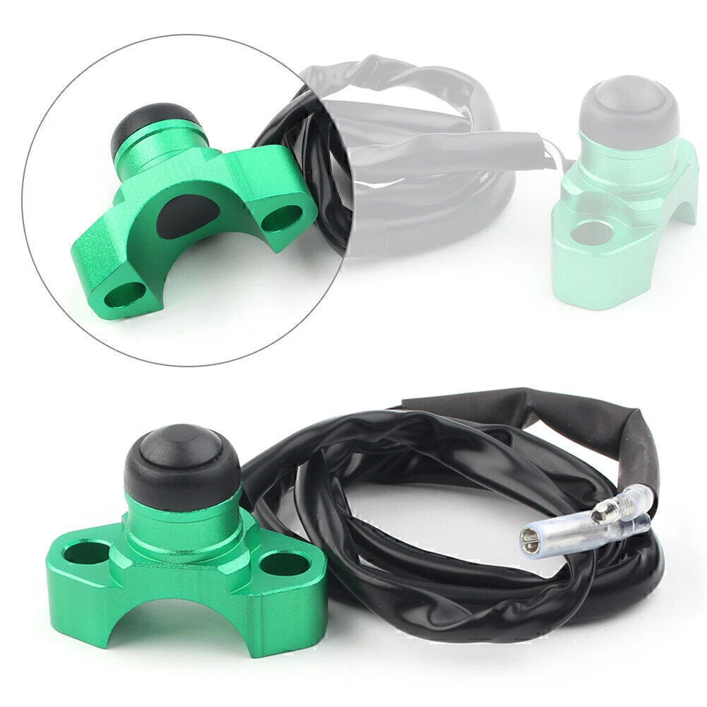 CNC Engine Stop Start Kill Switch Button for Dirt Bike Quad ATV (Fit Most)