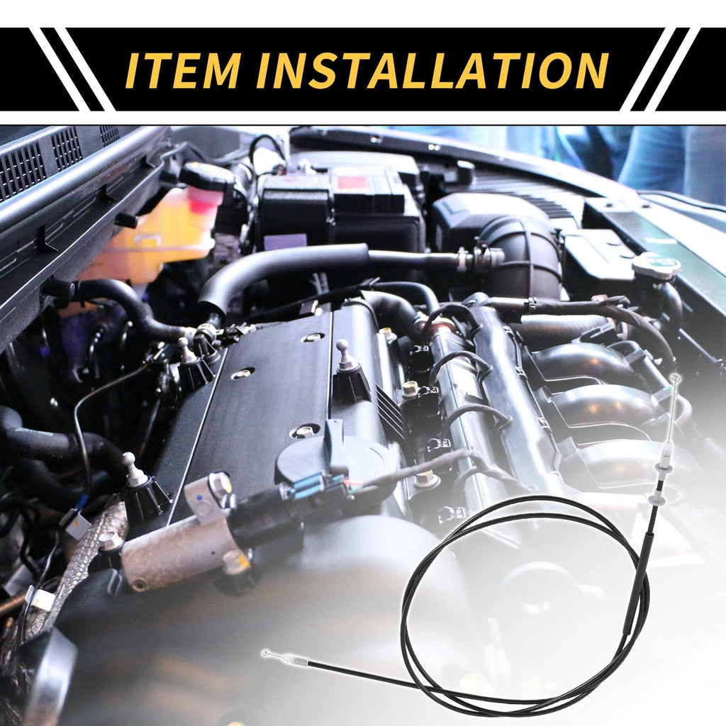 Hood Latch Release Cable Replacement for Toyota 4Runner (1996–1998)