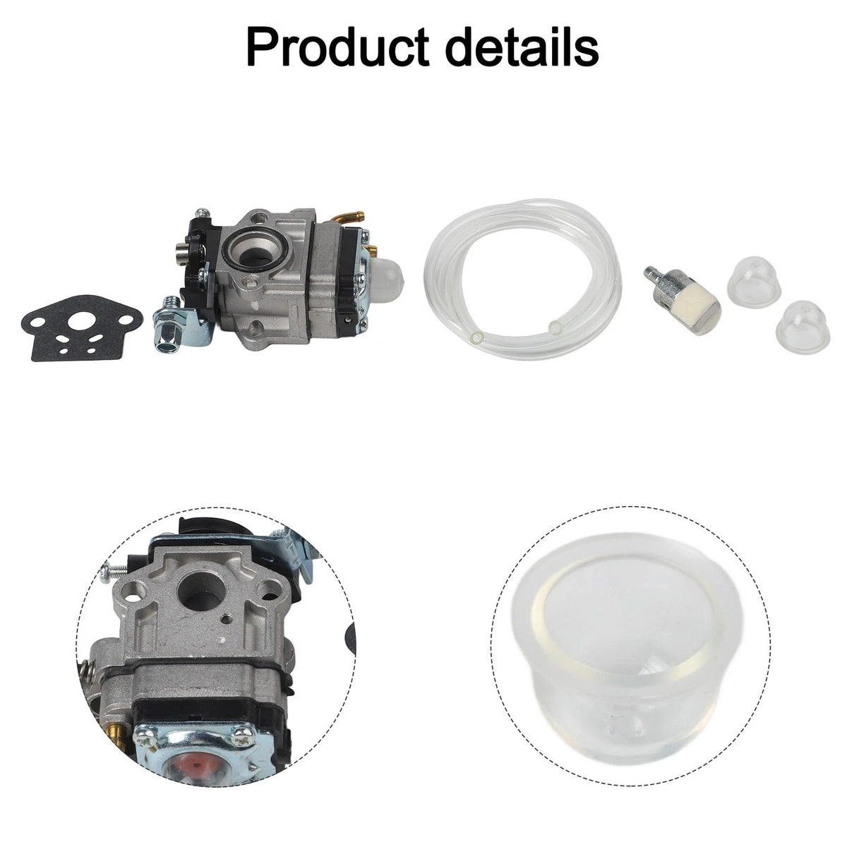 Comprehensive Carburetor Kit for RBC2510, RBC2500, PTR2500, EM2500U