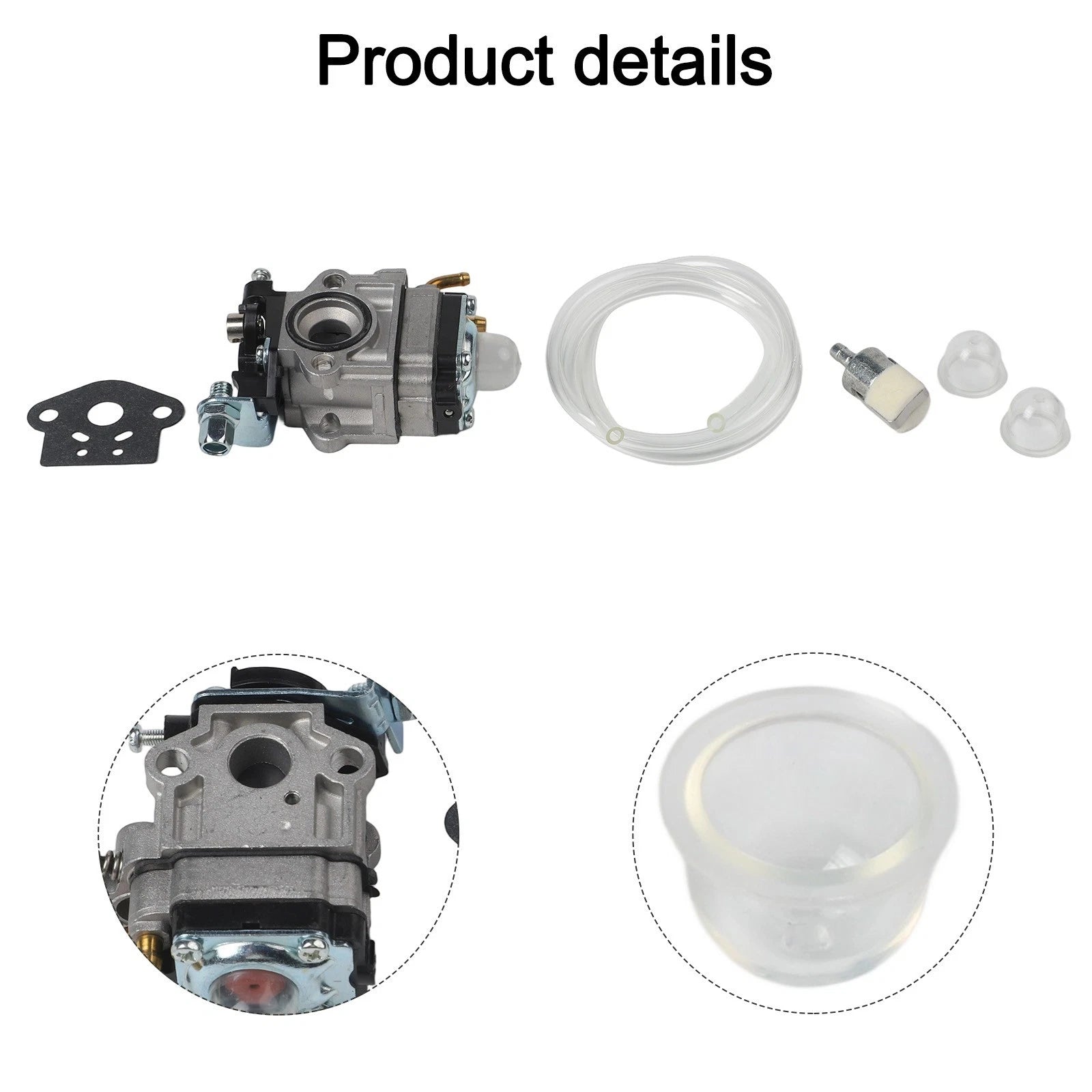 Comprehensive Carburetor Kit for RBC2510, RBC2500, PTR2500, EM2500U