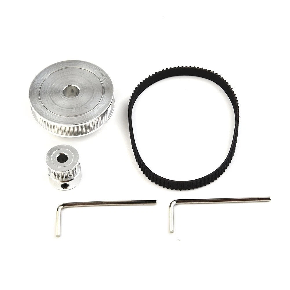 GT2 Timing Belt Closed Loop 200mm Pulley with 20 Teeth and 60 Teeth for 3D Printer