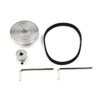 GT2 Timing Belt Closed Loop 200mm Pulley with 20 Teeth and 60 Teeth for 3D Printer
