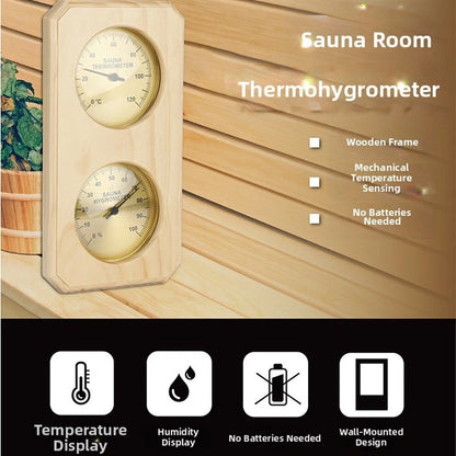 Sauna Thermometer for Sauna Room (Accurate Temperature Readings)