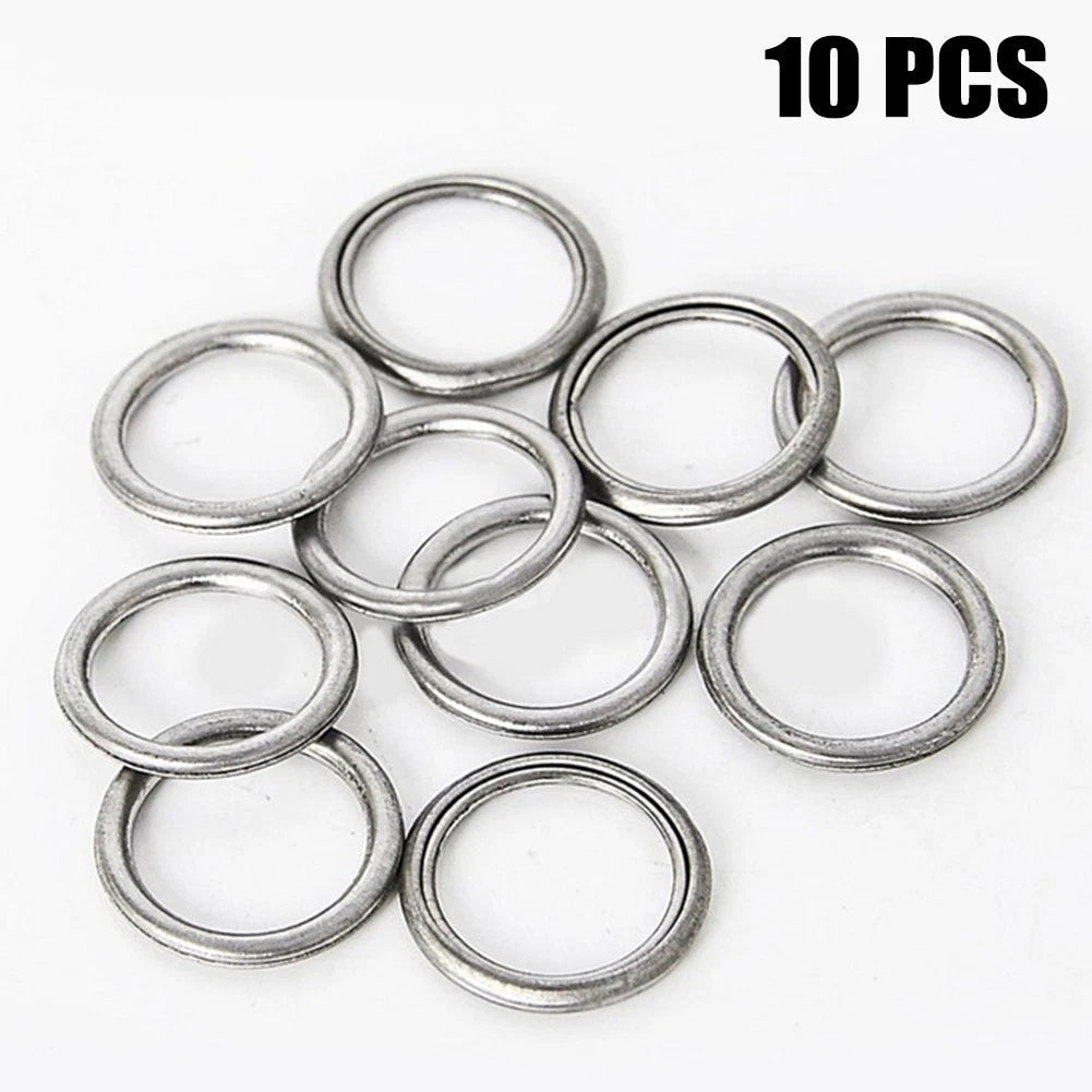 10PCS Metal Washers for BMW N0138157 (Fits )