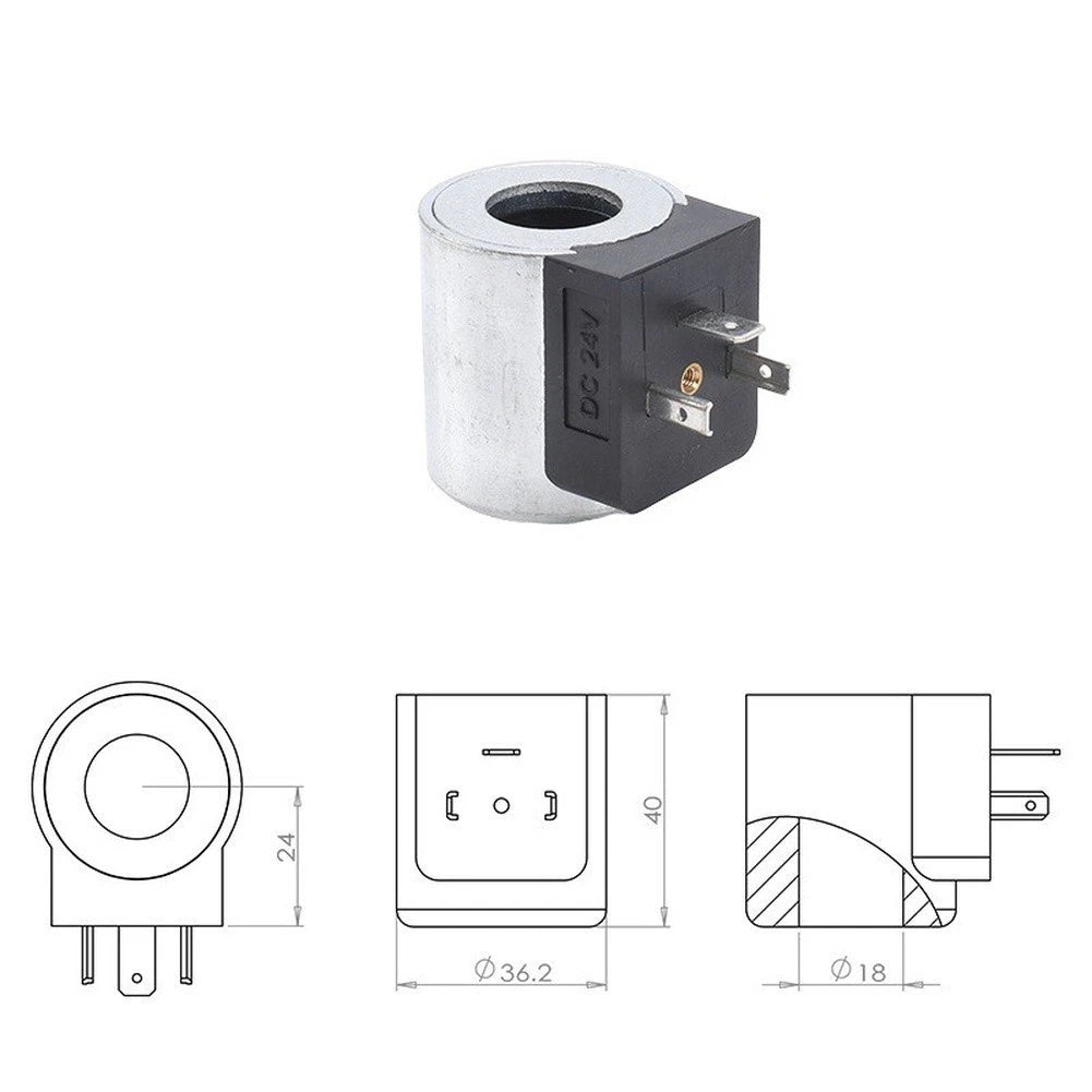 Hydraulic Solenoid Valve Coil 12V for