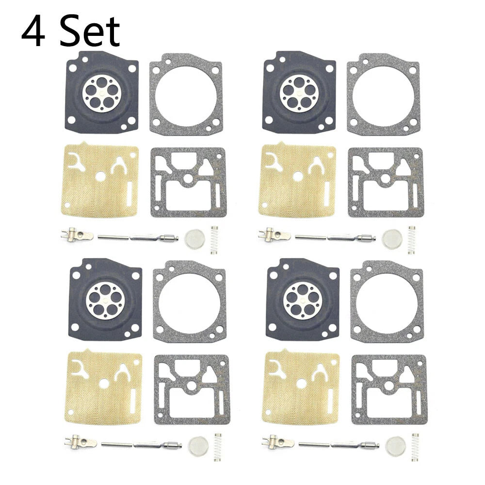 Set of 4 Carburetor Gasket Kit for Husqvarna 362 365 371 372 (RB-60)
