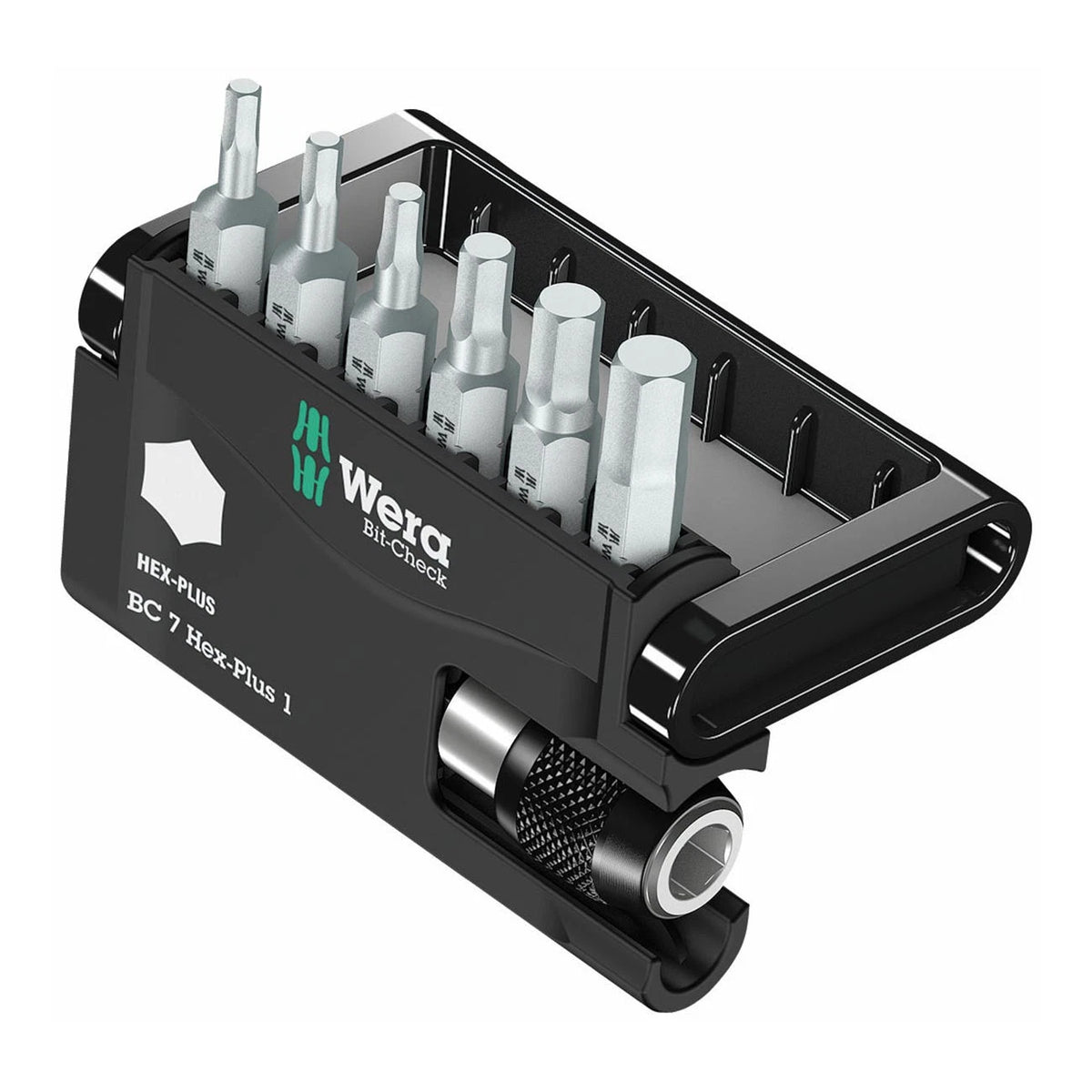 7-Piece Wera Bit-Check Hex-Plus Bit Set 05056168001