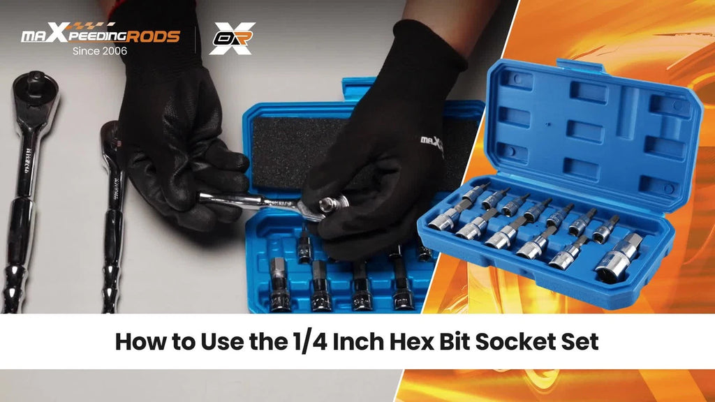 13-Piece Metric Hex Bit Socket Set 1/4 3/8 1/2 Drive 2mm-14mm