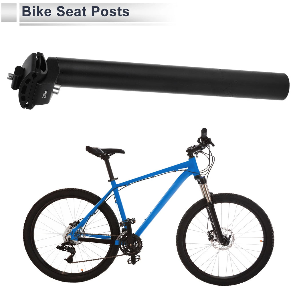 Seat Post 31.6x300mm Adjustable Angle for Bike Mountain Road (2000–2025)