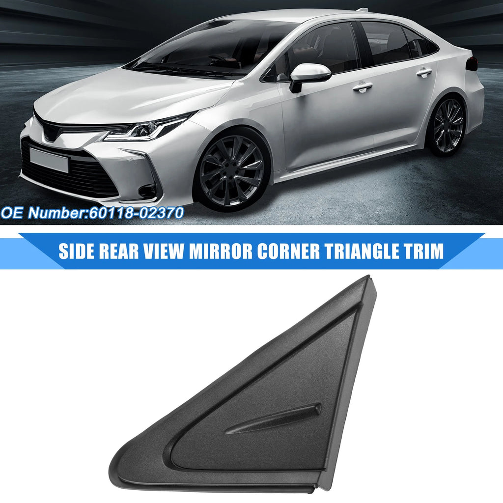 Left Side Rear View Mirror Corner Triangle Trim for Toyota Corolla (2020–2021)