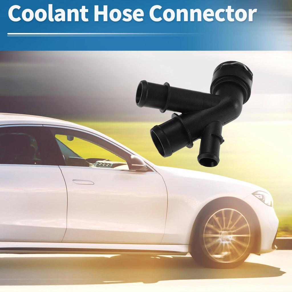 Engine Coolant Hose Connector Replacement for Volkswagen Golf 2013–2017 Plastic