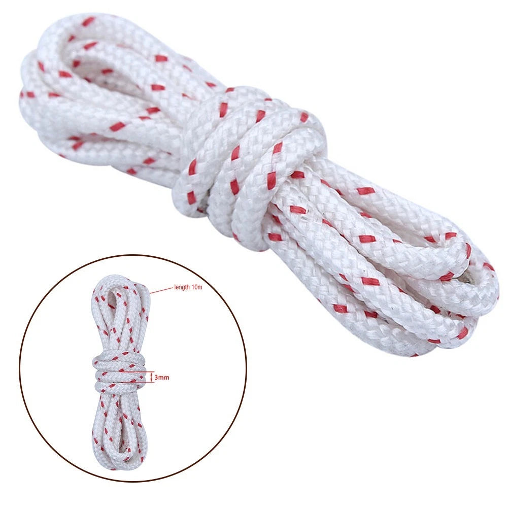 Recoil Pull Starter Cord Rope 10M 3.0MM for