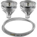 Deck Spindle Assembly Belt Kit for John Deere LT166 LT180 (1983–2006)