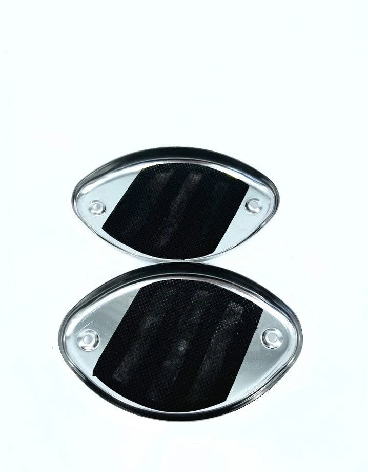 2X Grill Vertical Style Steel for Marinco 11080SC-SS