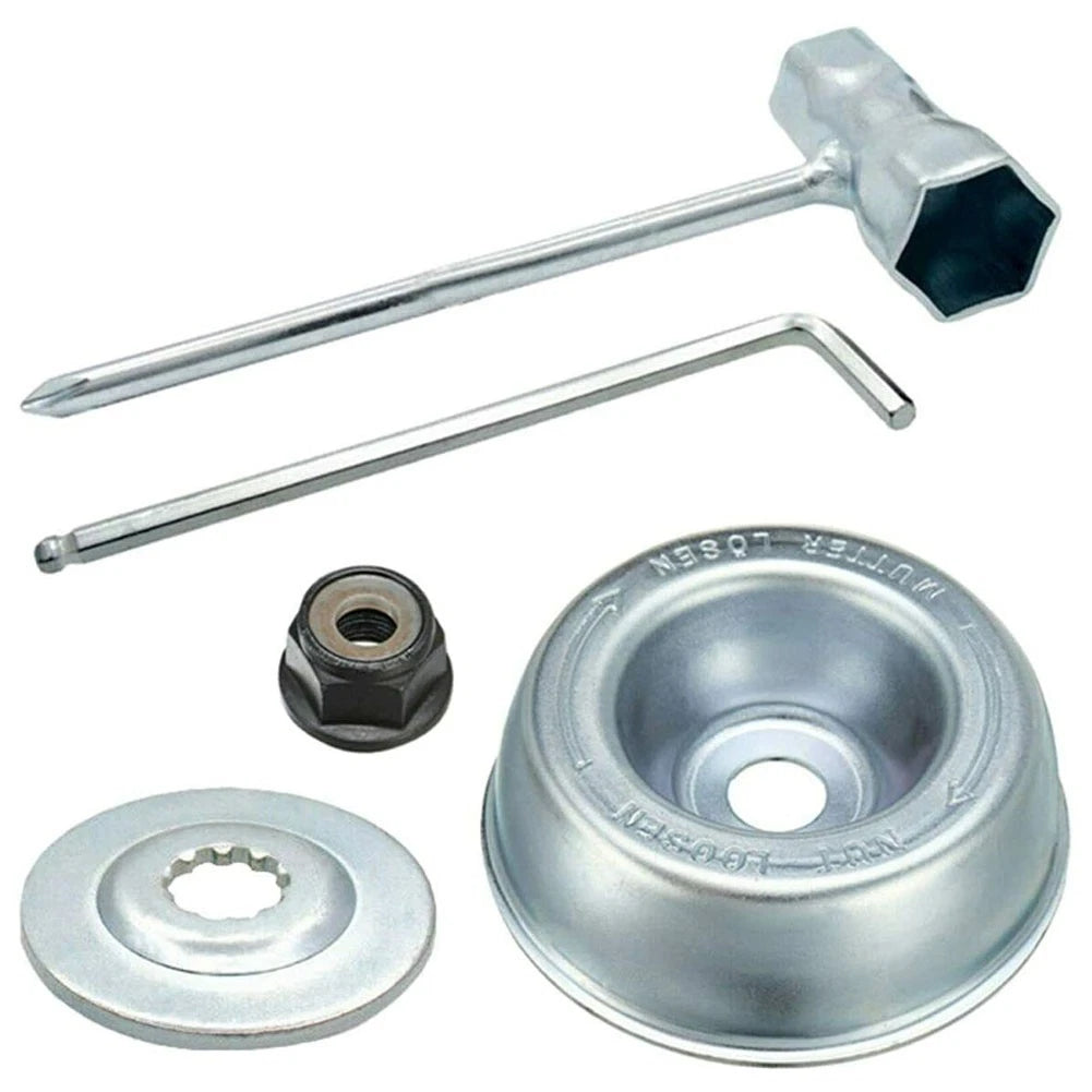 M10 Collar Nut Thrust Washer Kit for Gardening Machine