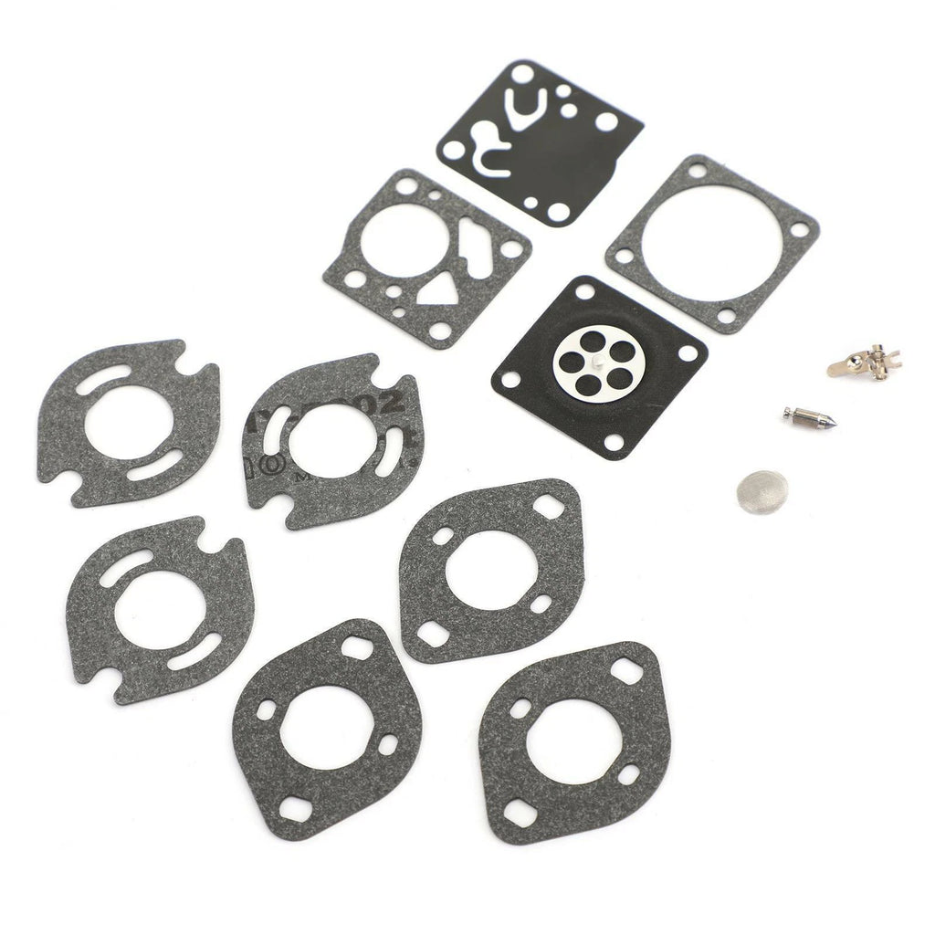 Carburetor Repair Kit for Tecumseh TC200 TC300 (640230 640231 640347 RK-18HU T9)