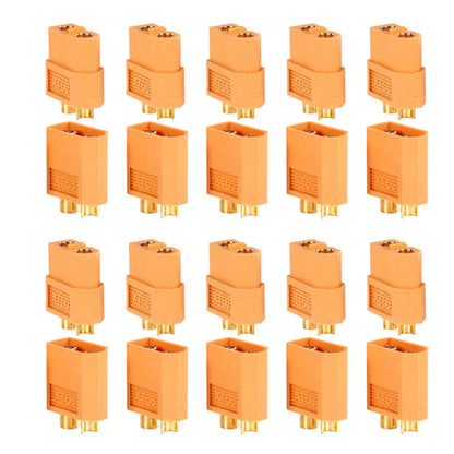 20 Pack XT60 Male & Female Connectors for RC Drone Multirotor (No Year)