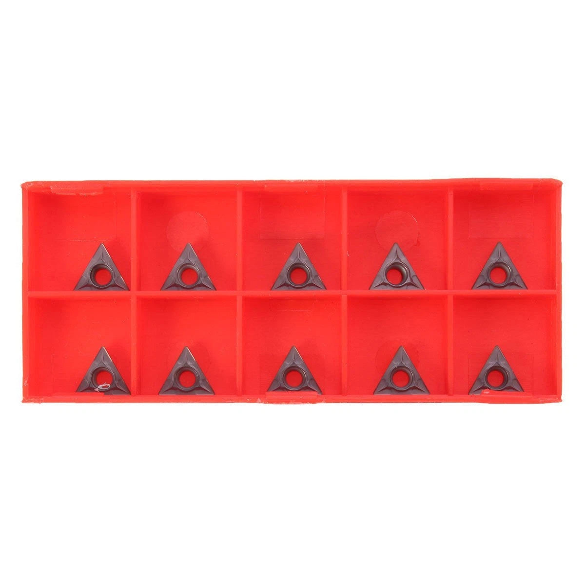 10Pcs TCMT 731 Carbide Inserts for Lathe Turning Tools (C6 Grade)