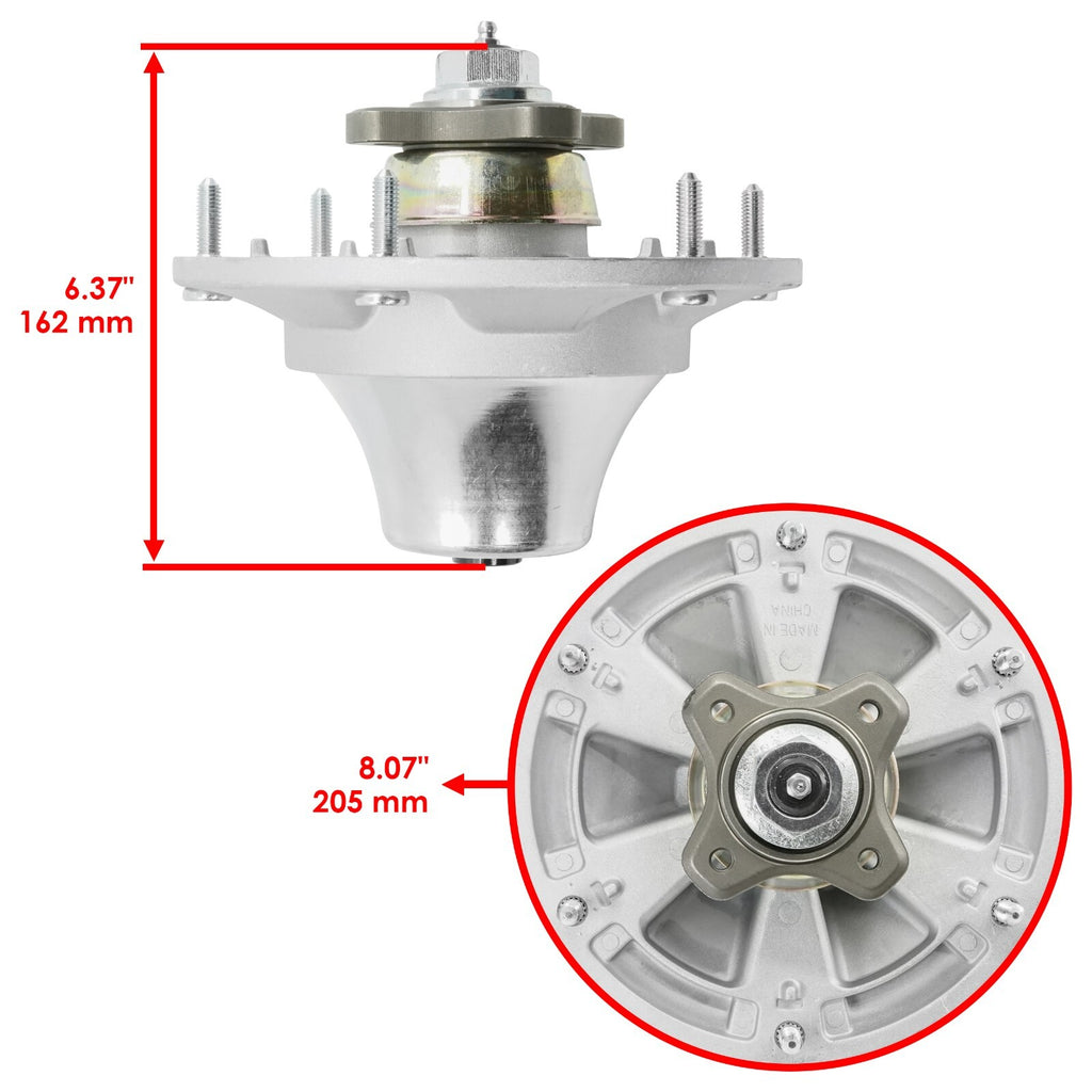 Deck Spindle and Pulley Replacement for John Deere ZTrak Z510 Z710 (2004–2018)