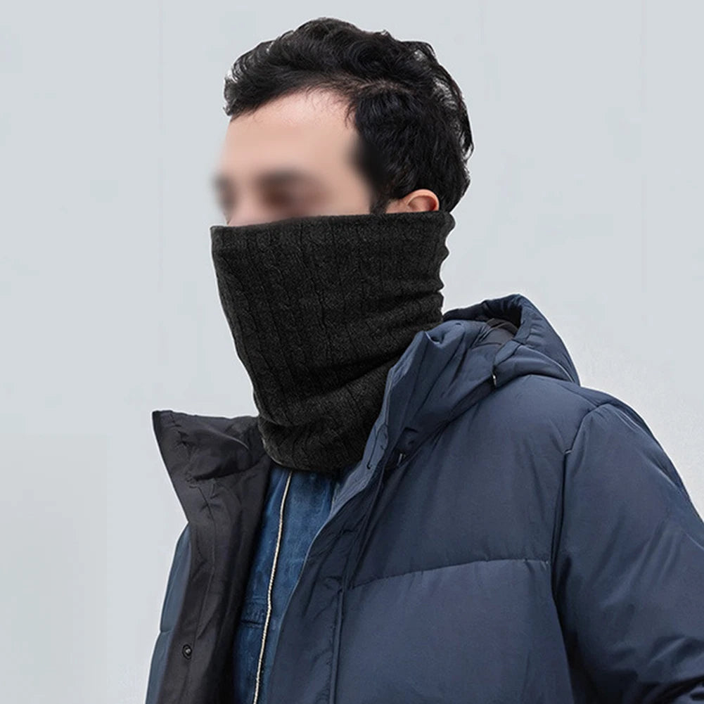 Fleece Lined Tube Scarf for Outdoor Work or Winter Commute