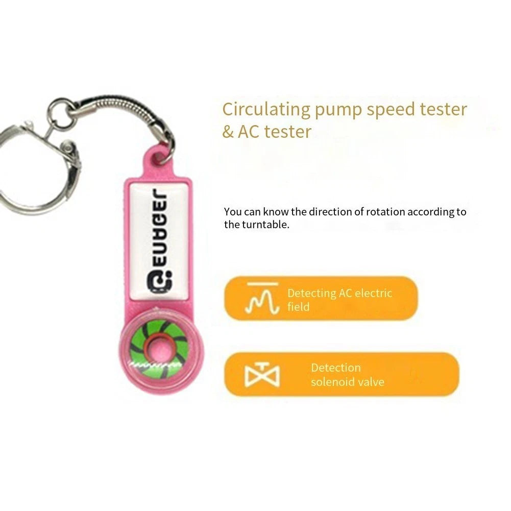 Circulating Pump Rotation Test Tool with AC Detector for Solenoid Valve Motor