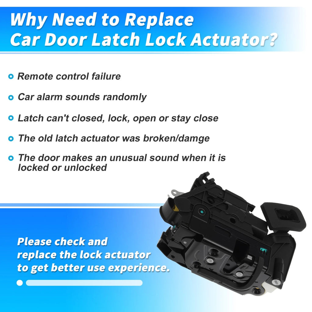 6RD837016E Front Right Power Door Lock Actuator for Seat Leon (2012–2020)
