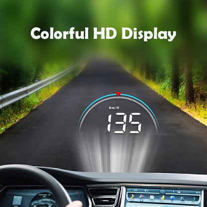 M8 HUD Head-up Display for Car (OBD2 II, Overspeed Warning System)