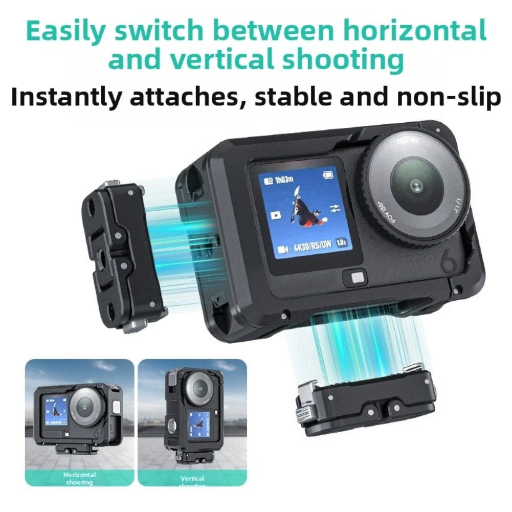 Double Opening Metal Cage for DJI Action 6 (2023)