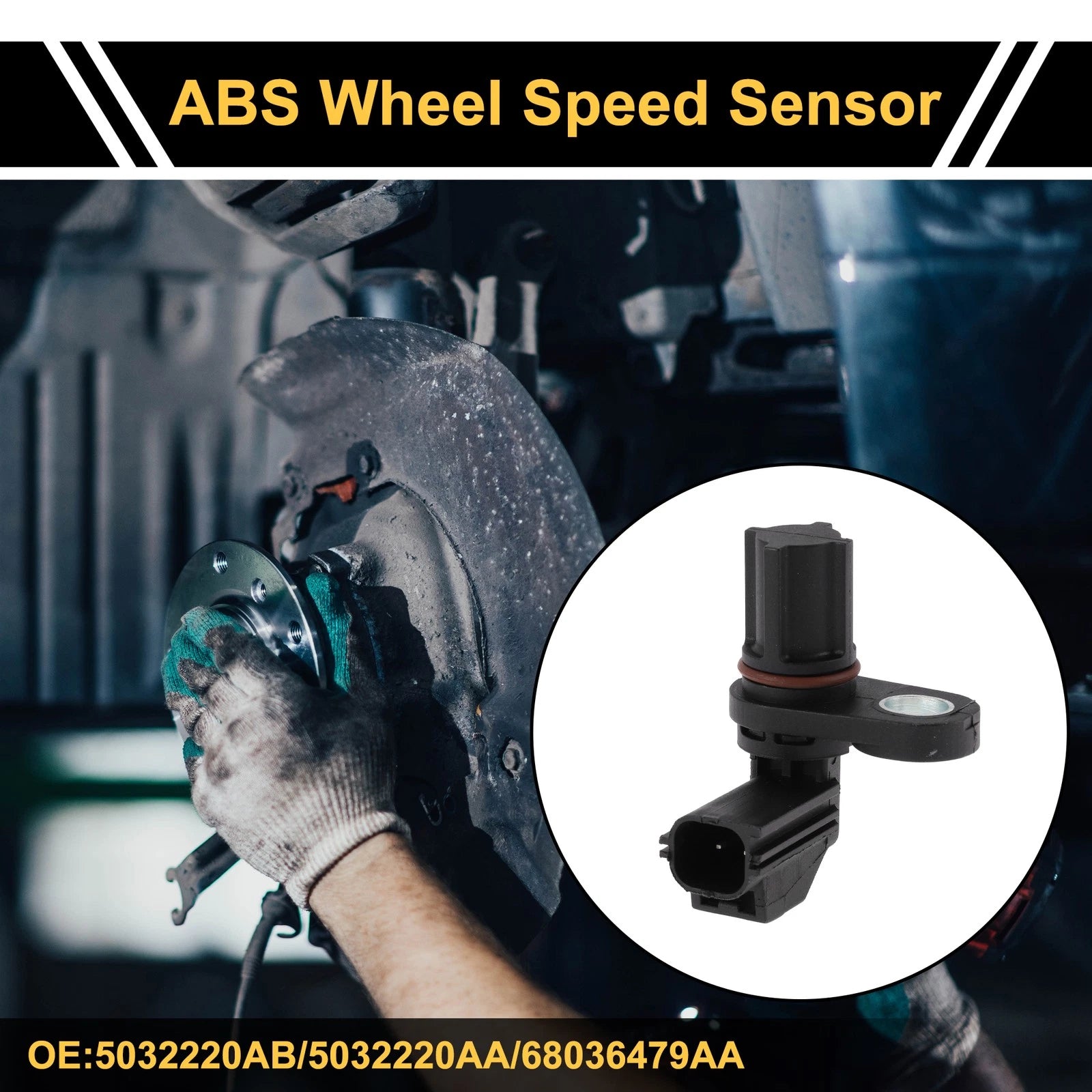 ABS Wheel Speed Sensor Replacement for Dodge Ram 2500 3500 (2013–2018)