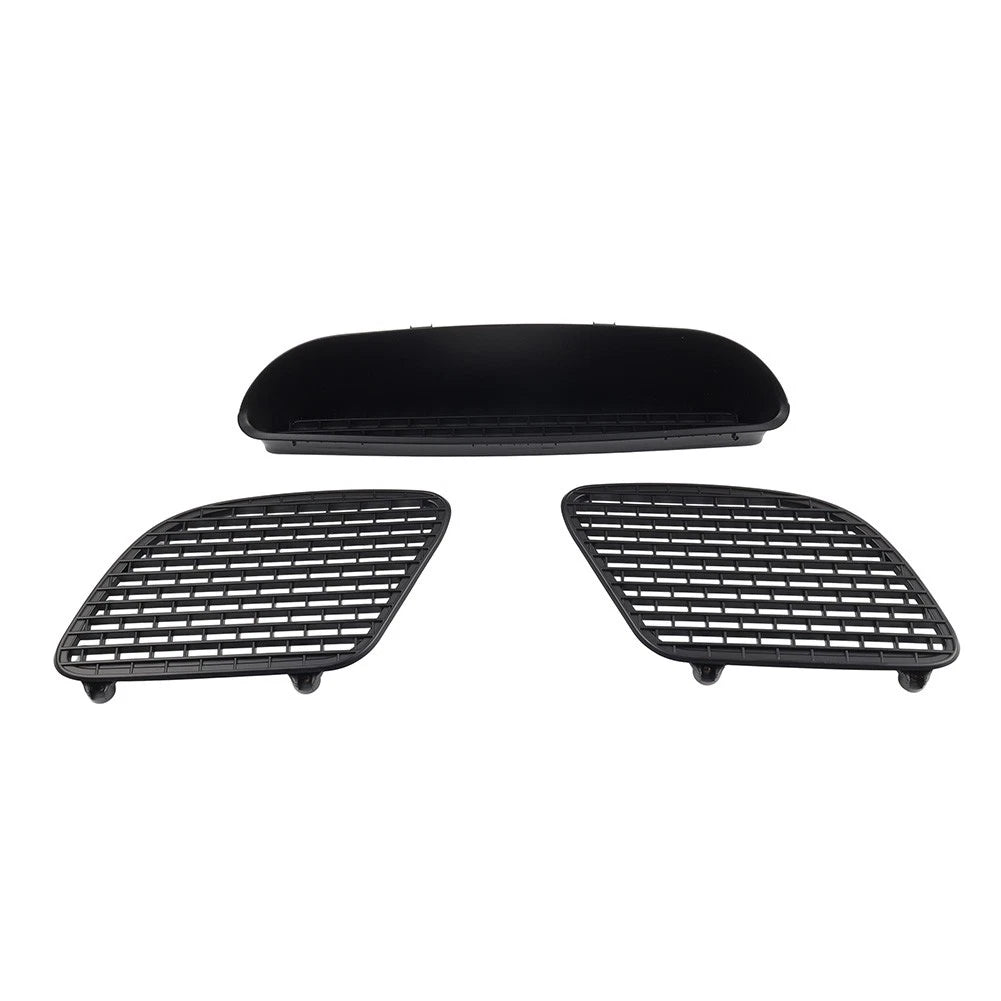 3X Front Upper Hood Bezel Scoop Grille for Dodge Challenger (2015–2021)