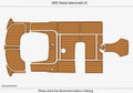 Swim Platform Cockpit Foam Teak EVA Flooring Pad for Sessa Islamorada 23 (2002)
