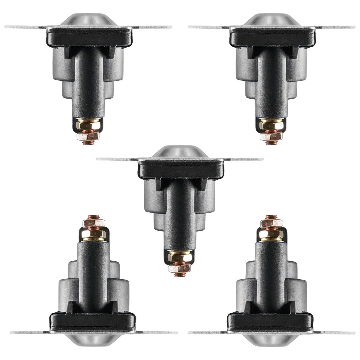 Starter Solenoid Relay Replacement for Mercury Marine 25HP 40HP (5-Pack)