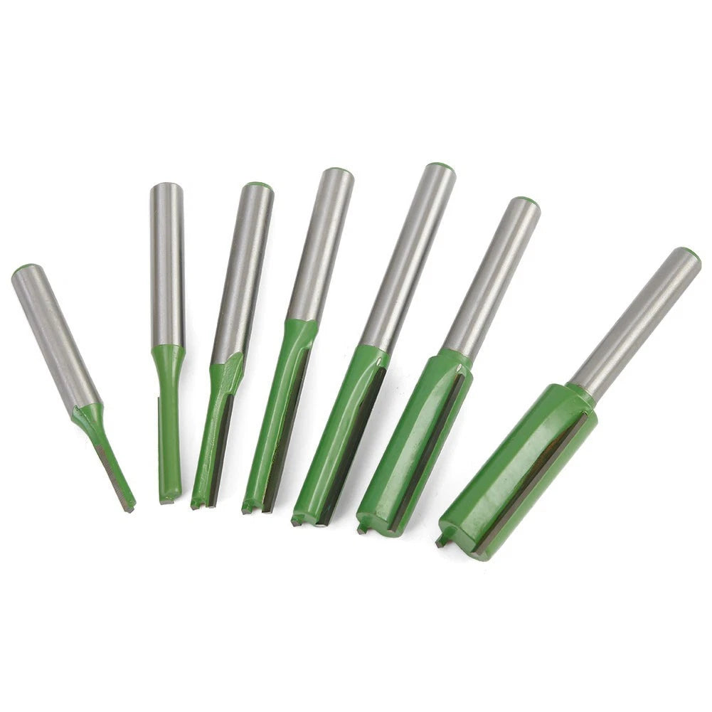 7-Piece Router Bit Kit for Straight Tools