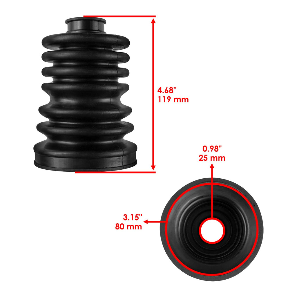 Rear Axle Inboard CV Boot Kit Replacement for John Deere Military M-Gator (A2)