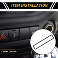 Emergency Light Switch Panel Trim for Jeep Wrangler JK (2011–2017) Black
