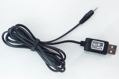 USB Charger Lead Cord for Nokia CA-100C (DC 2mm)